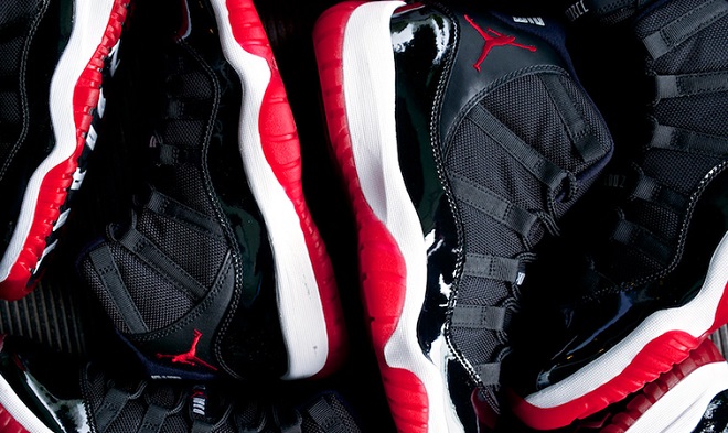 Air Jordan Bred @LignesdeFrappe.com